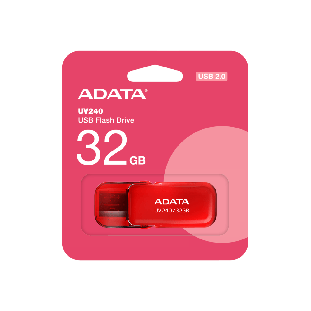 PENDRIVE ADATA UV240 32GB ROJO