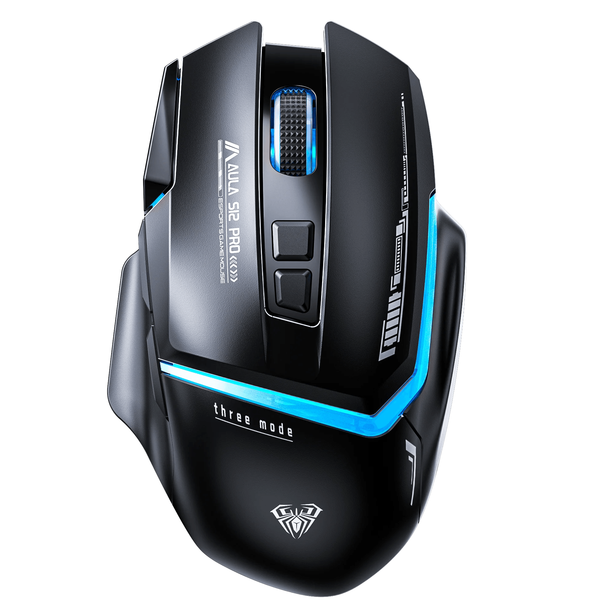 MOUSE AULA S12 PRO USB RGB NEGRO