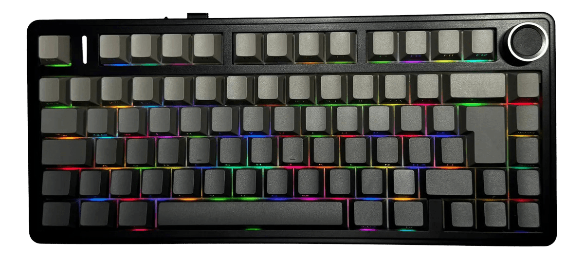 TECLADO AULA F75 WIRELESS RGB NEGRO DEGRADÉ