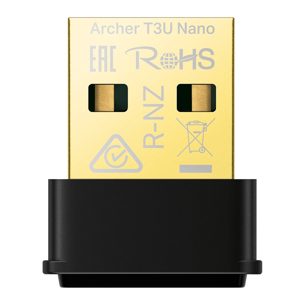 PLACA DE RED TP-LINK T3U NANO USB AC1300 WIFI DUAL BAND