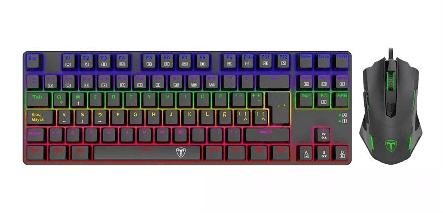 KIT T-DAGGER T-TGS005-LIT TECLADO Y MOUSE